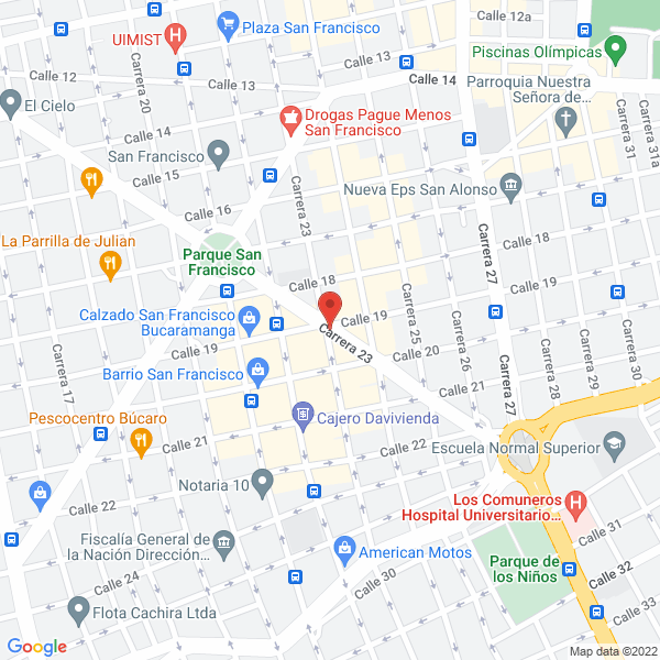 Map of Asadero Tiosin