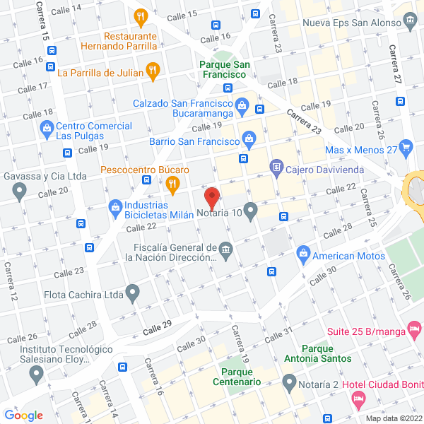 Map of Asesoría Y Gestoría César Moncada