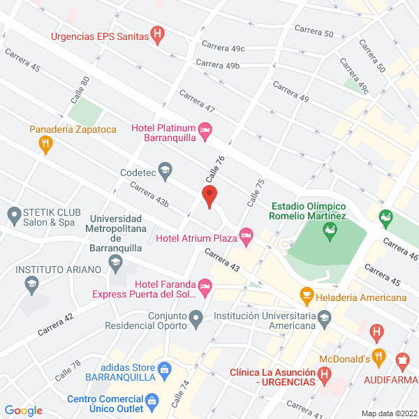 Map of Avisos Diseños Furor