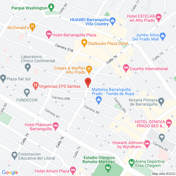 Map of Patty Miranda Sala De Belleza