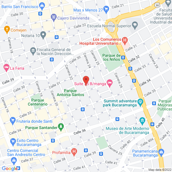 Map of Producciones Gráficas Prograf