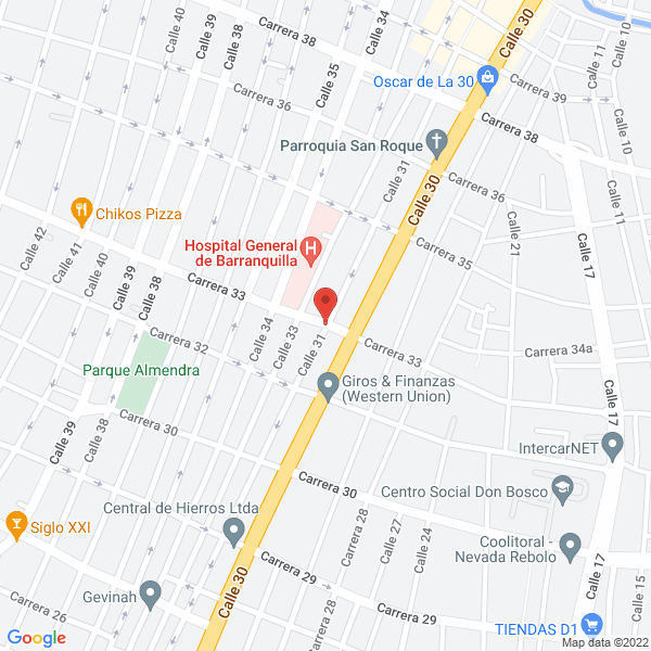 Map of Promaderas