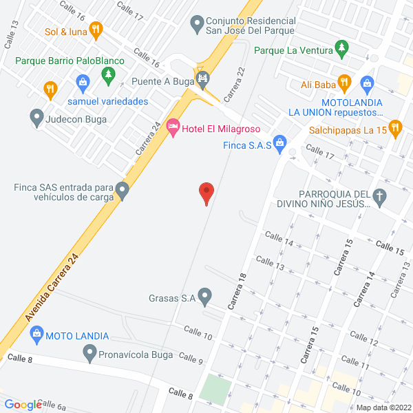 Map of Quimicos J.J