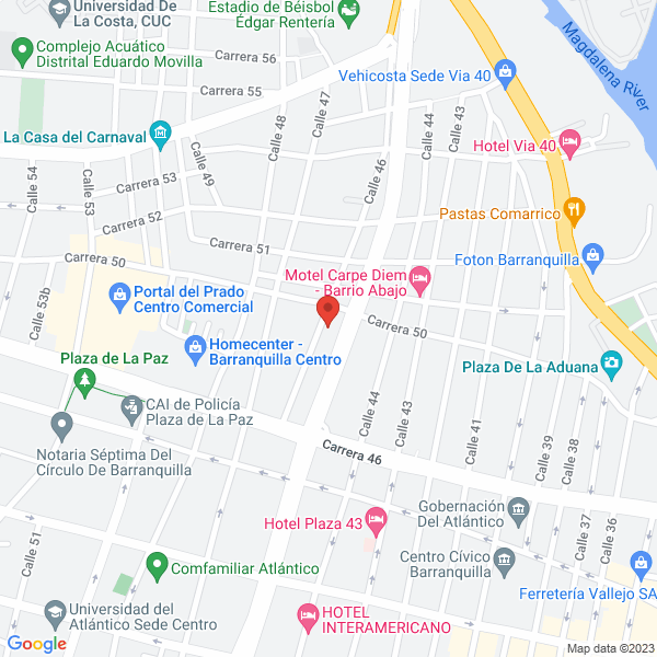 Map of Raff S.A.S.