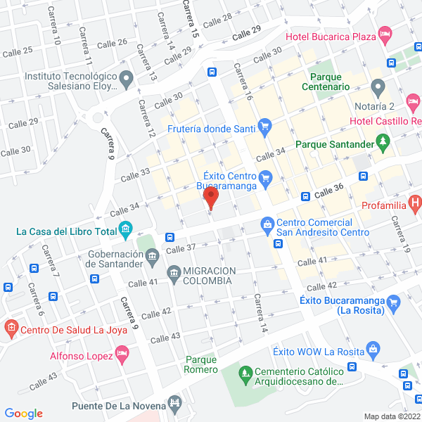 Map of Ramiro Merchan