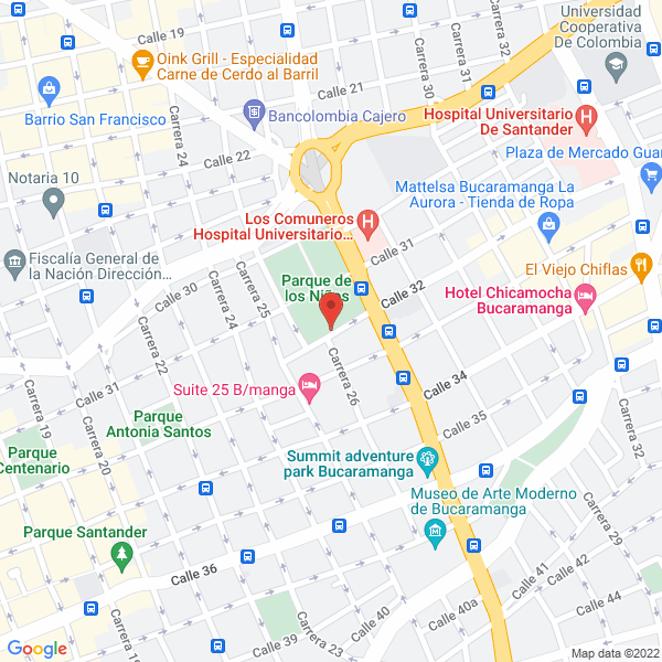 Map of Restaurante Lemon Tree