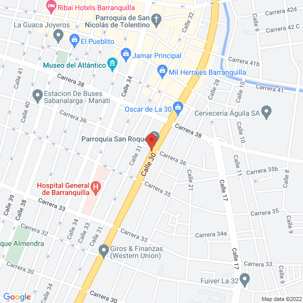 Map of Retales J.C.