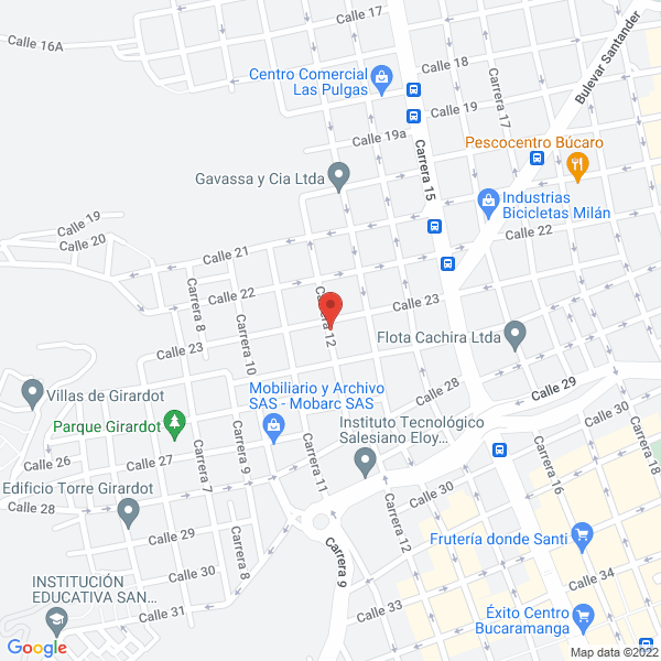 Map of Ruedascar