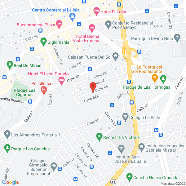 Map of Sala De Belleza Y Peluqeria D'Nanger