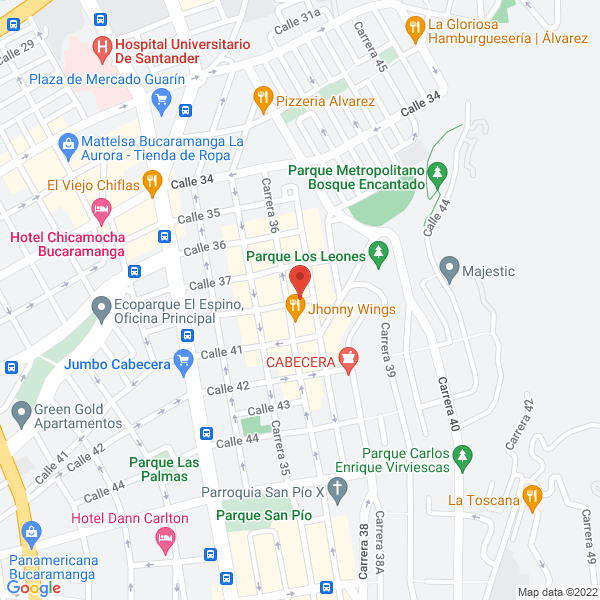 Map of Botonería Y Accesorios