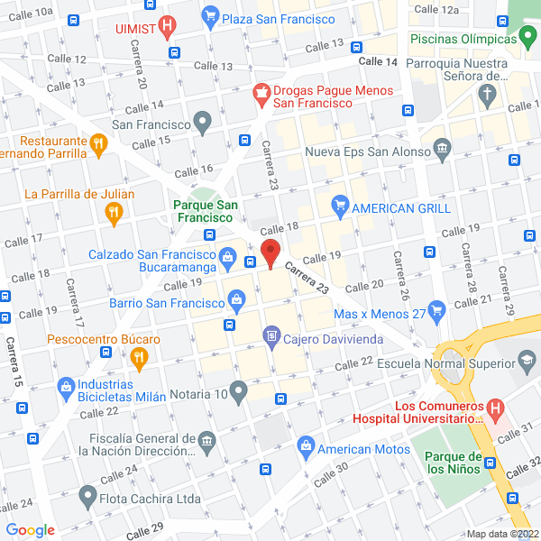 Map of Calzado Camila Oviedo