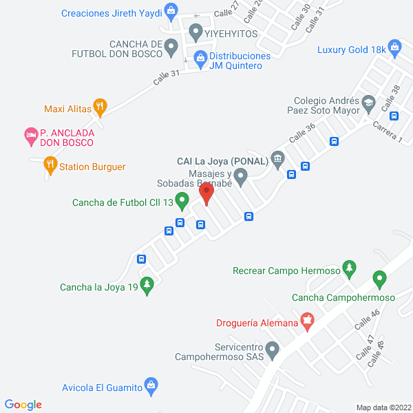 Map of Calzado D Karen