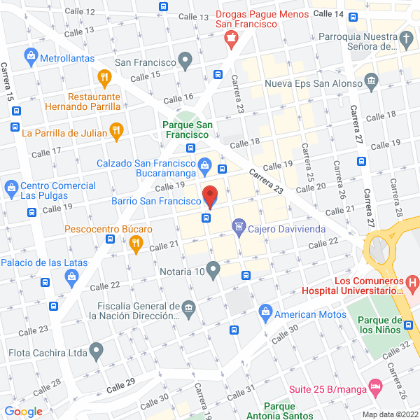 Map of Calzado D Pao