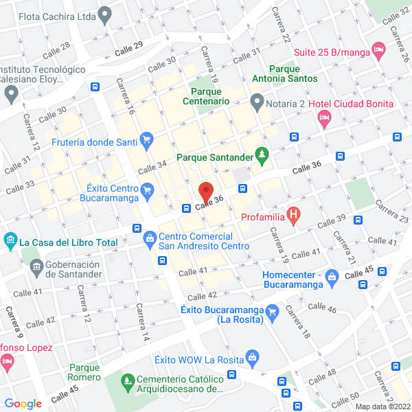 Map of Chiricos
