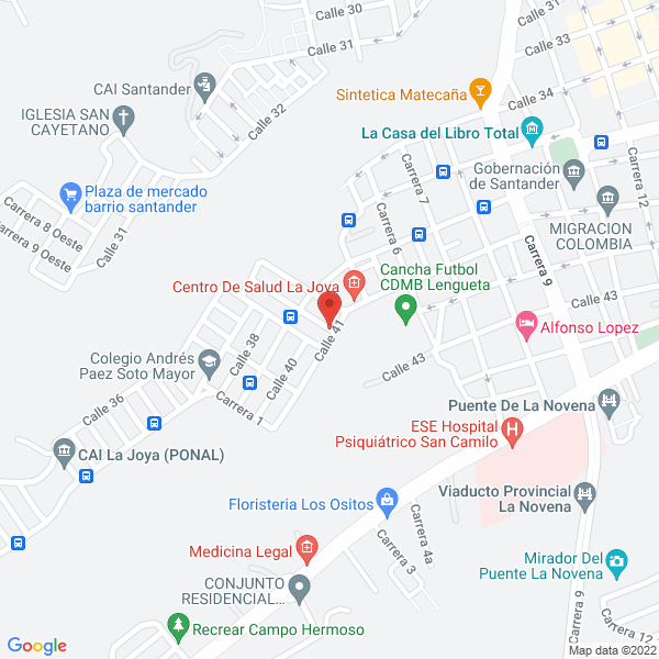 Map of Comercializadora Valen.Com