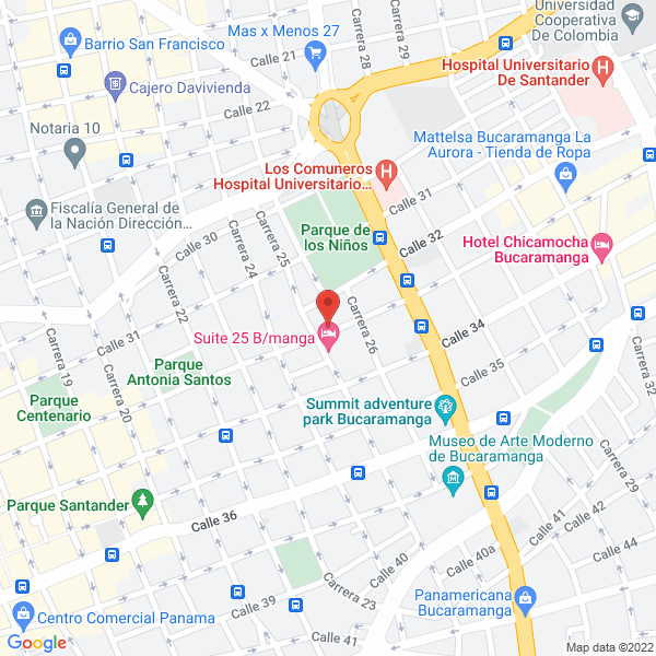 Map of Comercilizadora Zaraza