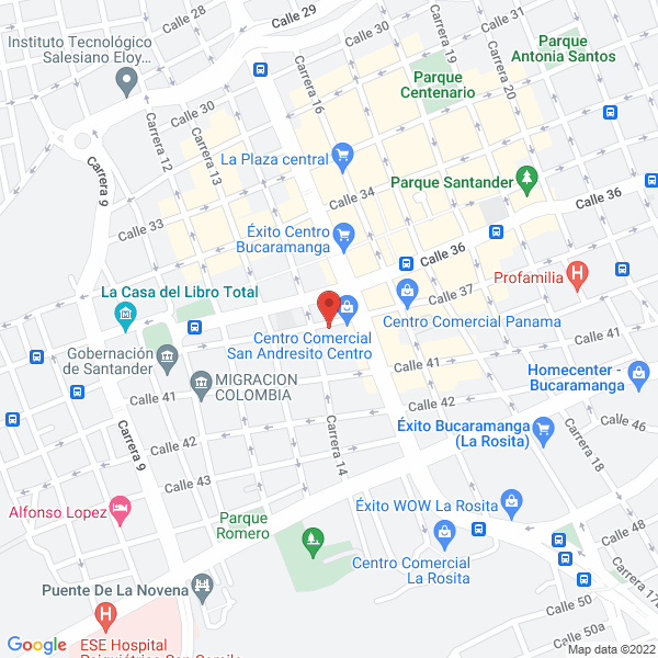 Map of Deportivos Jk 23
