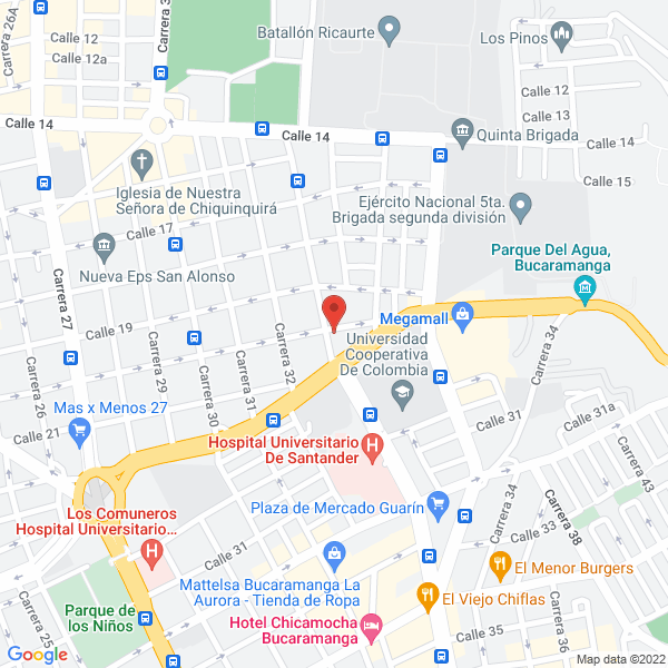Map of Diseños Eme