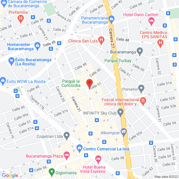 Map of Dissarmiento