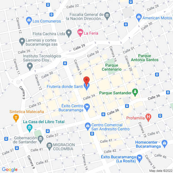 Map of Proquimia