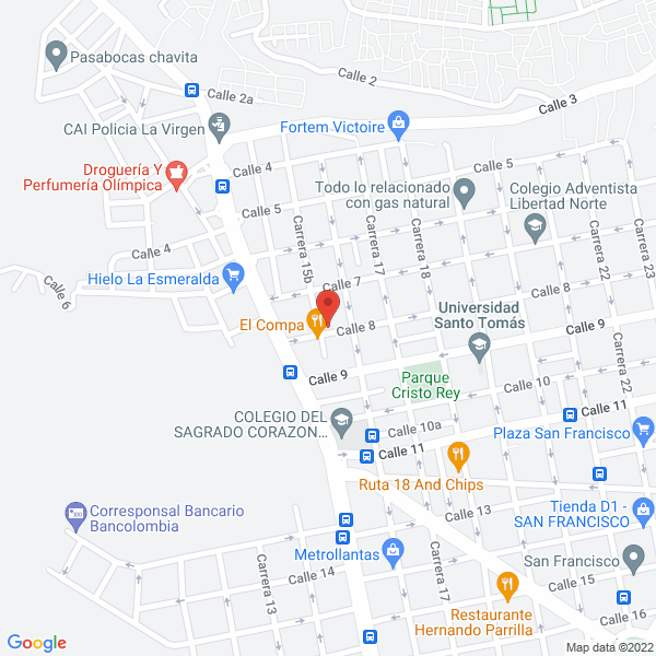 Map of Distribuciones Javillantas