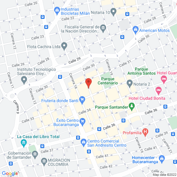 Map of Distrimueble Juan Danilo