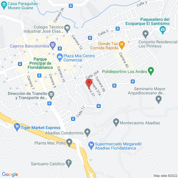 Map of Dmiranda Spa