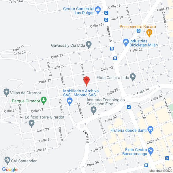 Map of Doña Pachita