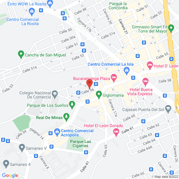 Map of Eventos Y Banquetes Betel