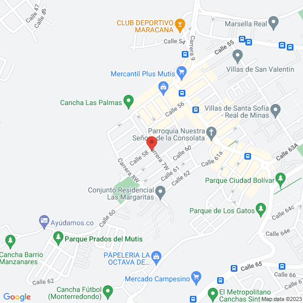 Map of Ferre Eléctricos D'Conde