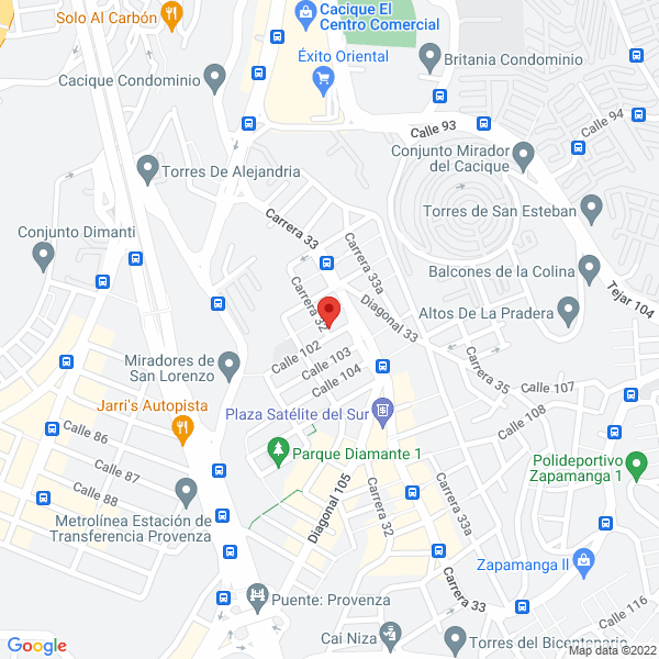 Map of Ferre Eléctricos El Paraiso