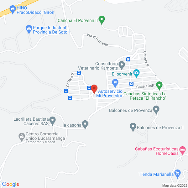 Map of Ferretería Y Miscelánea El Tio