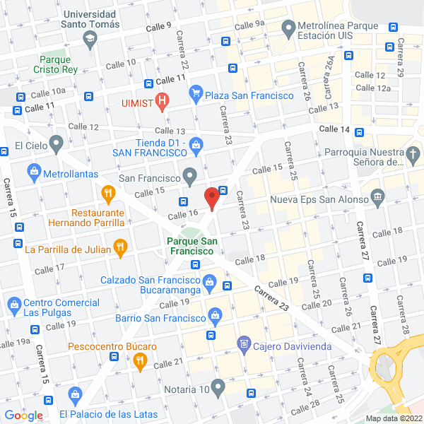 Map of Club Deportivo César Vásquez F.C