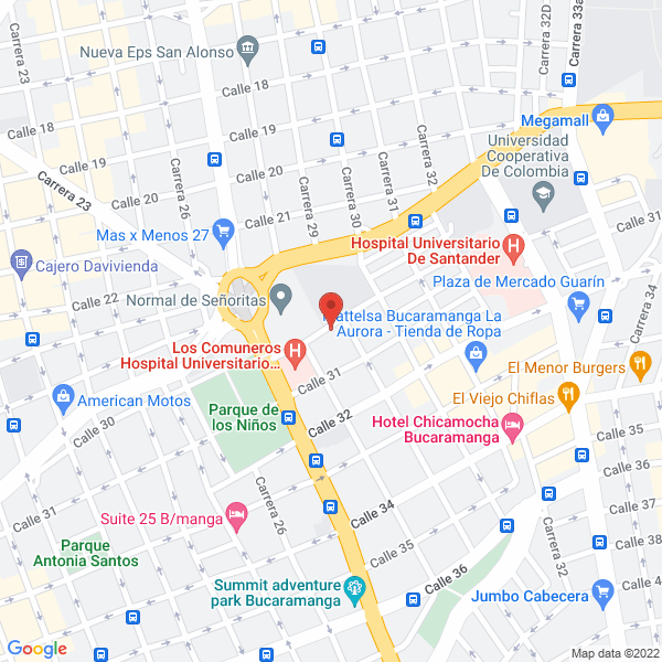 Map of Cossio Pastelería Y Restaurante