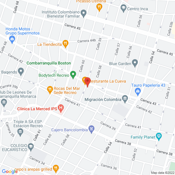 Map of Csi Multiservicios Ltda.