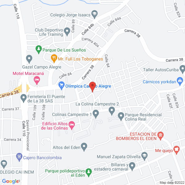 Map of Deli Lili