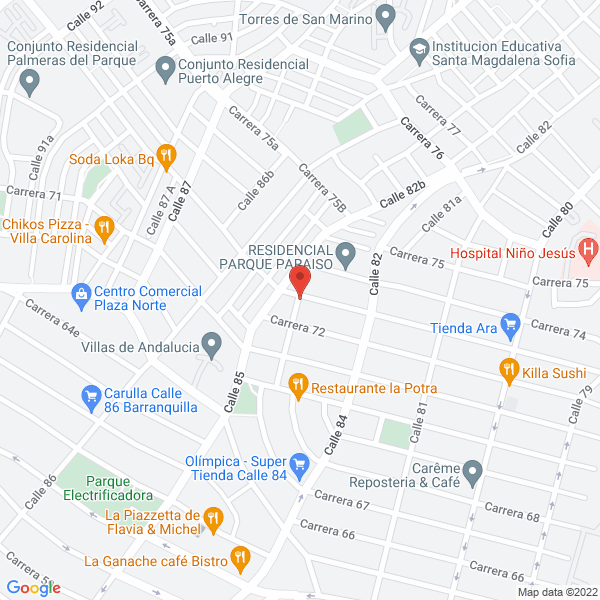 Map of Distribuidora Dima Ltda.