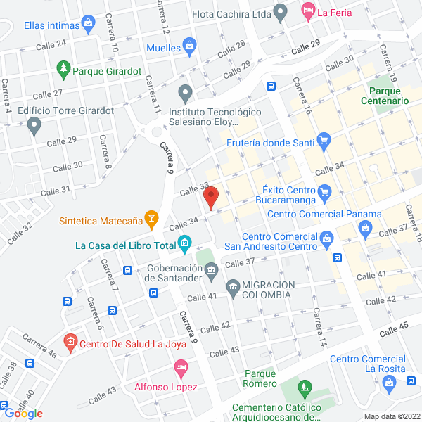 Map of Excursiones Camilo Tours