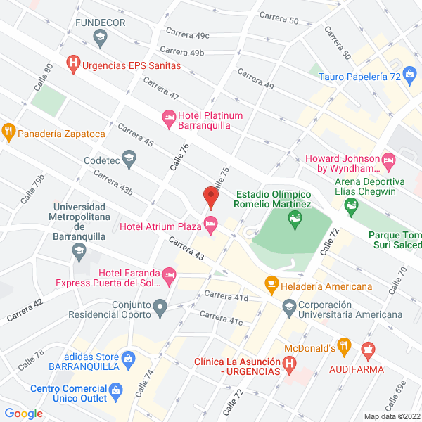 Map of Ferba Decoraciones