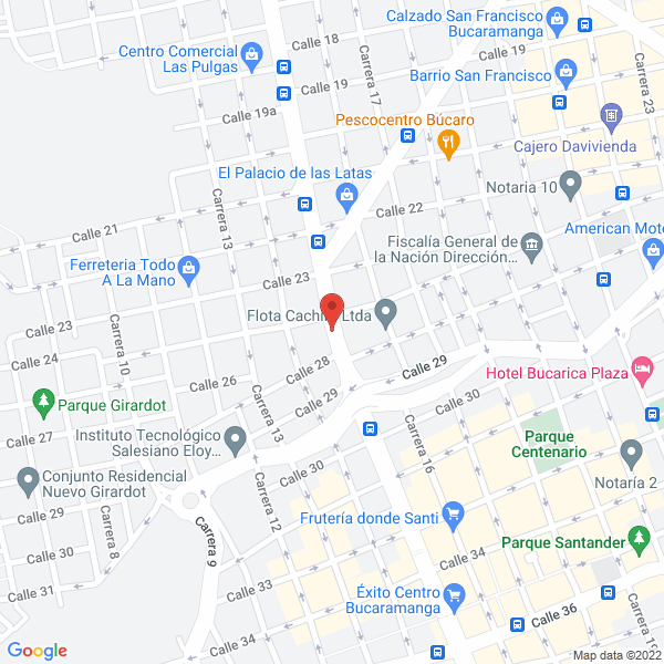 Map of Ferretería Astil