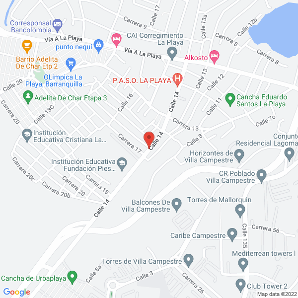Map of Ferretería Cristina