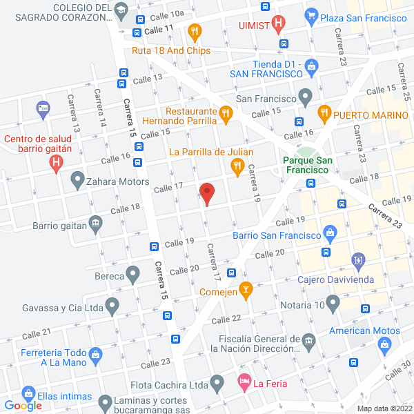 Map of Ferretería La Tienda De Las Herramientas