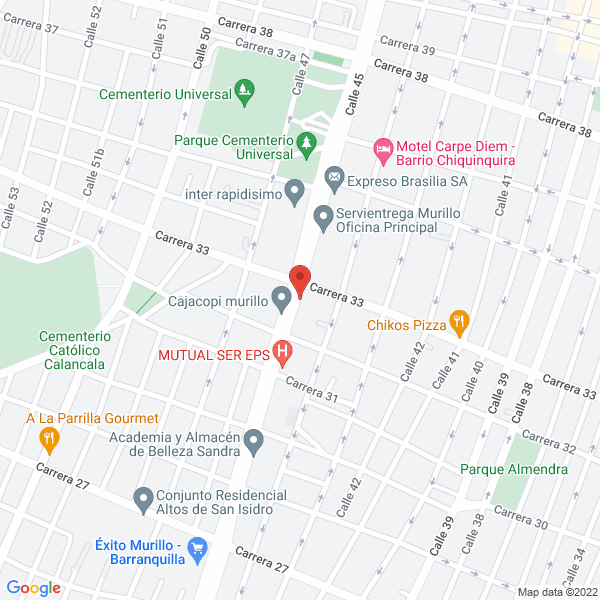 Map of Ferretería Los Espárragos Ltda.