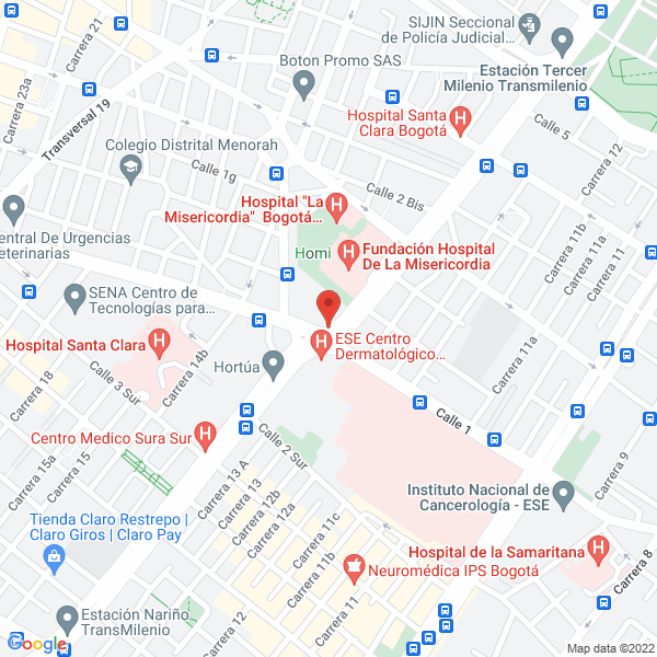 Mapa de Fundación Hospital De La Misericordia