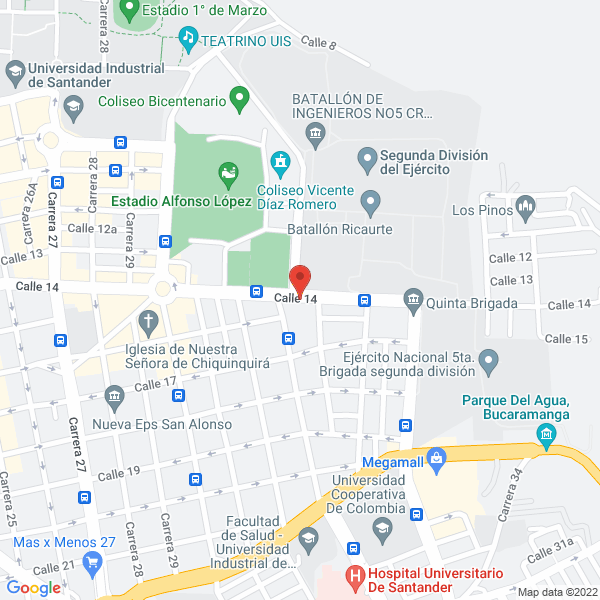 Map of Fundación Potrillos