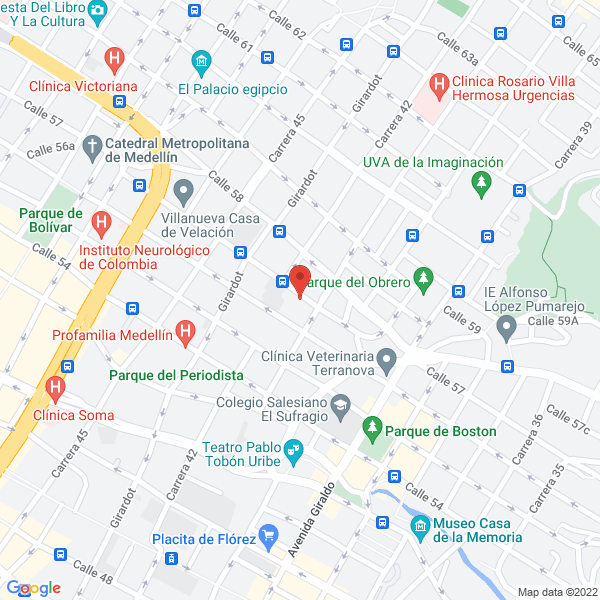 Mapa de Fundacion Remar