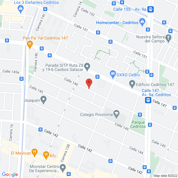 Mapa de G Music & Oil Services S.A.S.