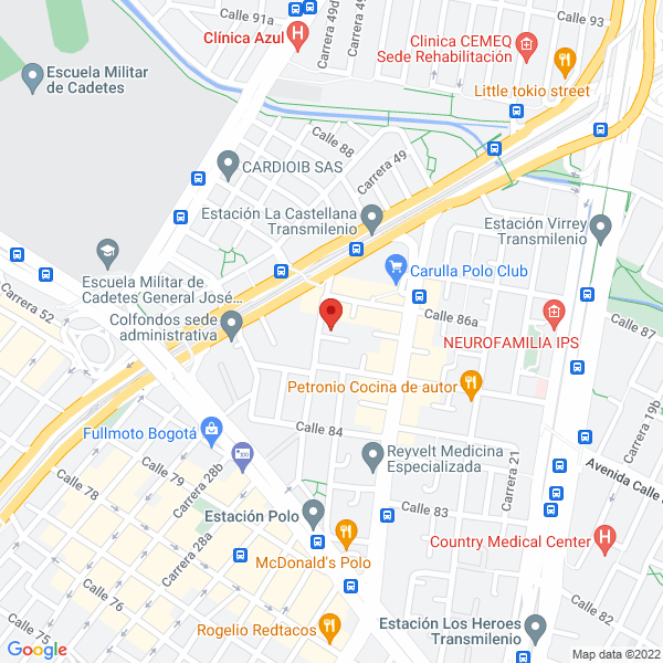 Mapa de G.L.S. Health & Biotechnology