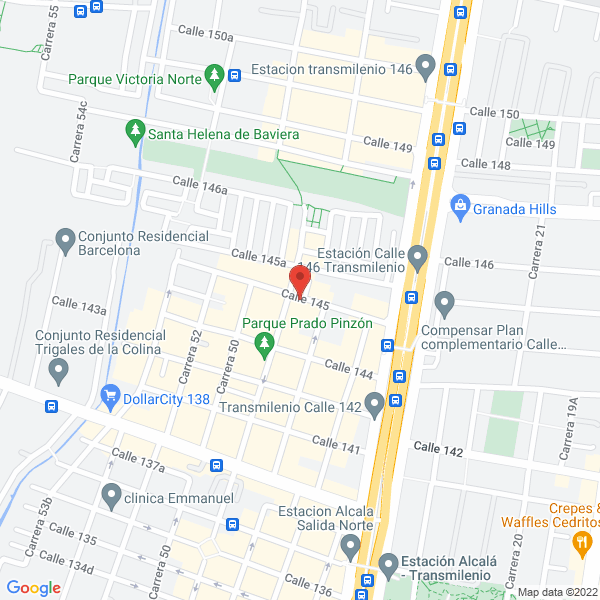 Mapa de G20 Impresión Digital S.A.S.