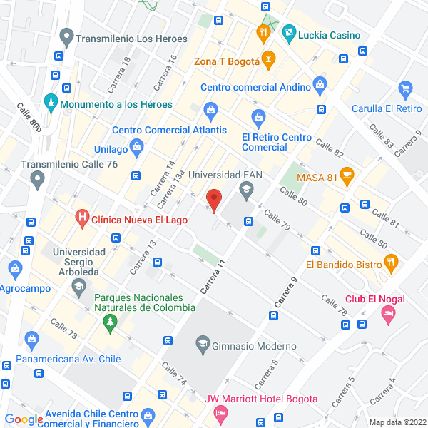 Mapa de Galenos Piel Ltda.